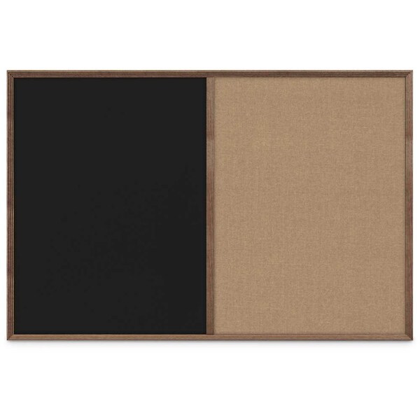 Slim Style Indoor Enclosed Corkboard, 24